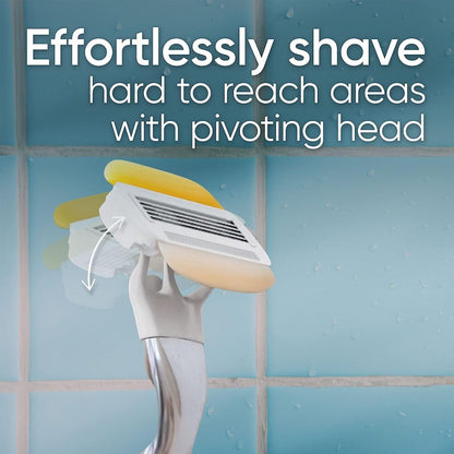 Gillette Venus ComfortGlide with Olay Coconut Women's Razor Handle + 2 Blade Refills Avelisse
