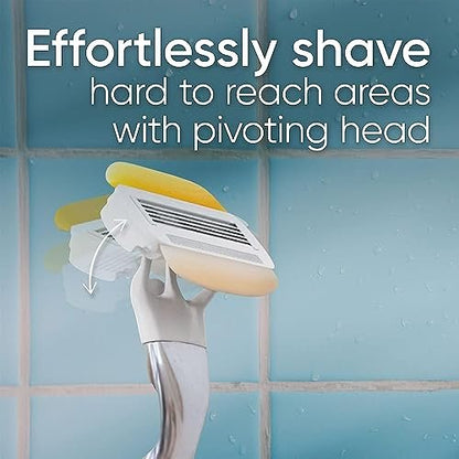 Gillette Venus ComfortGlide with Olay Coconut Women's Razor Handle + 2 Blade Refills Avelisse