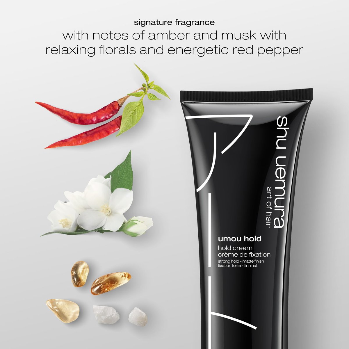 shu uemura art of hair umou hold hair cream - Long-Lasting Hold, Natural Shine, Polished & Slicked-Back Styles, 3.4 fl oz Avelisse