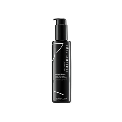 shu uemura art of hair Netsu Design Blow Dry Cream - Styling Primer and Heat Protectant, Adds Volume and Smoothness, Medium Hold and Flexible Control, 5 Fl Oz Avelisse