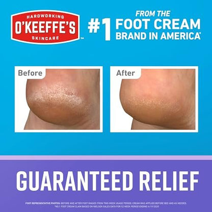 O'Keeffe's Night Treatment Combo Pack: Hand, Foot & Lip Repair Set – Intense Overnight Moisturizer Avelisse