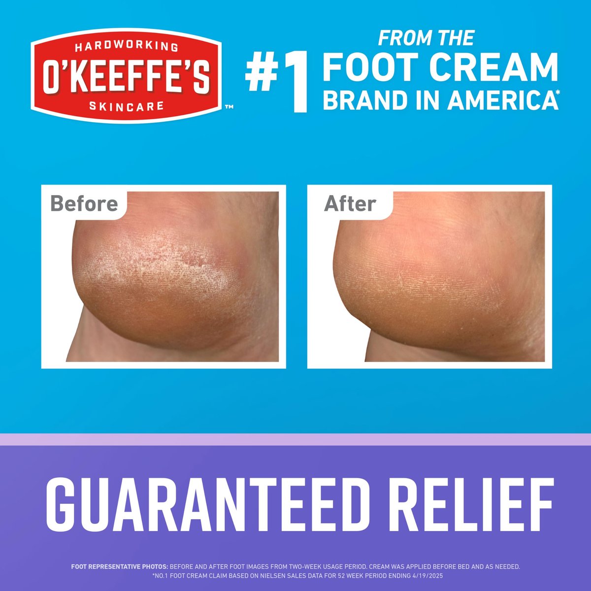 O'Keeffe's Night Treatment Combo Pack: Hand, Foot & Lip Repair Set – Intense Overnight Moisturizer Avelisse