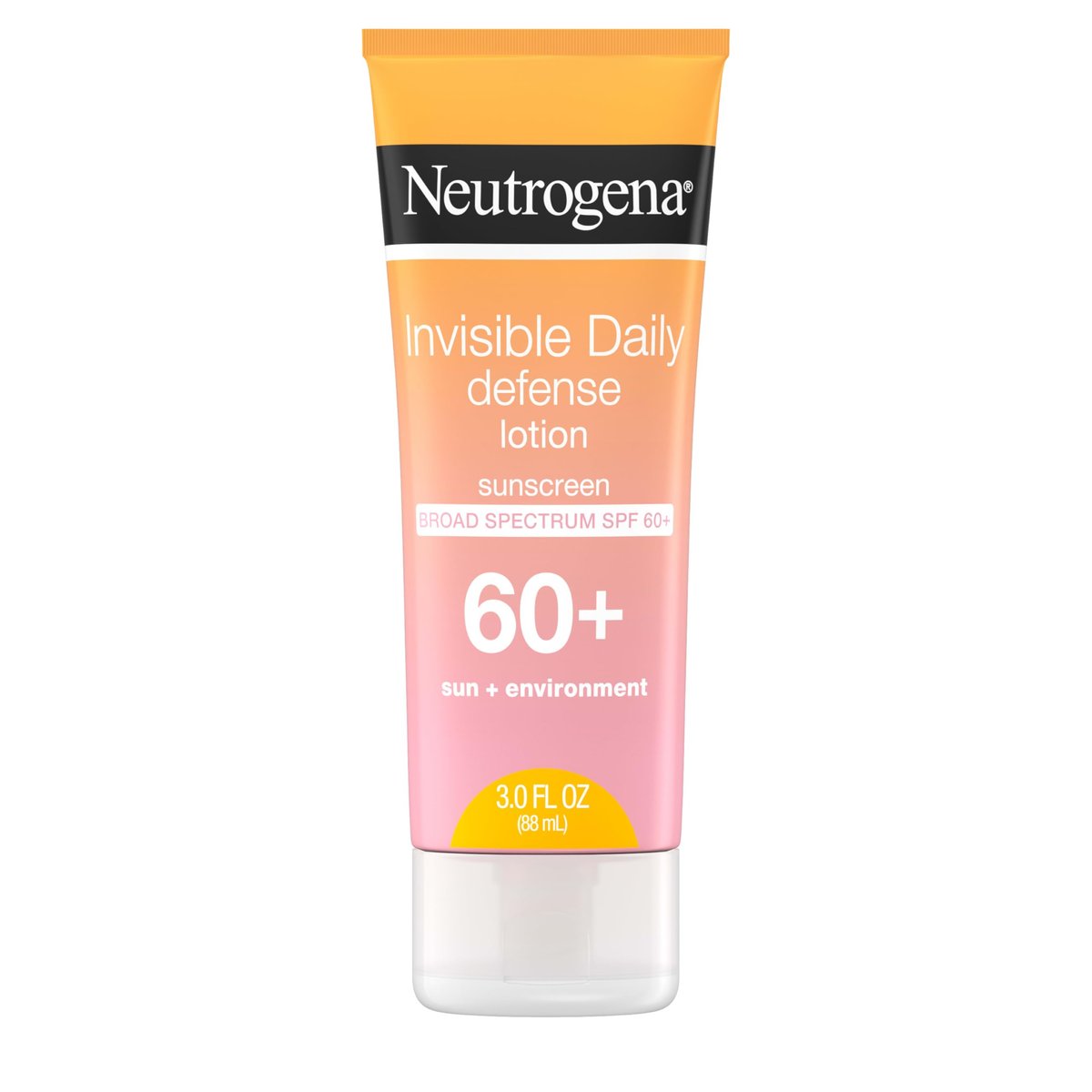Neutrogena Invisible Daily Defense Sunscreen Lotion SPF 60+, Oxybenzone-Free & Water-Resistant, 3.0 fl. oz Avelisse