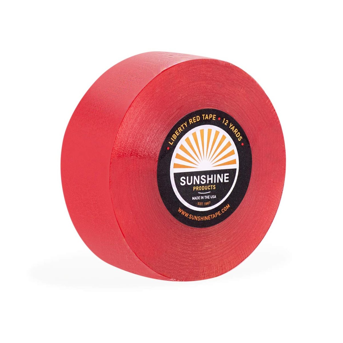 Daily Wear Hair System Double Sided Tape Roll 1-14 Day Hold - 1" x 12yds - Liberty Red Liner Wig Tape - Ultra Hold Hair Tape for Wigs, Toupee, Hair Systems Avelisse