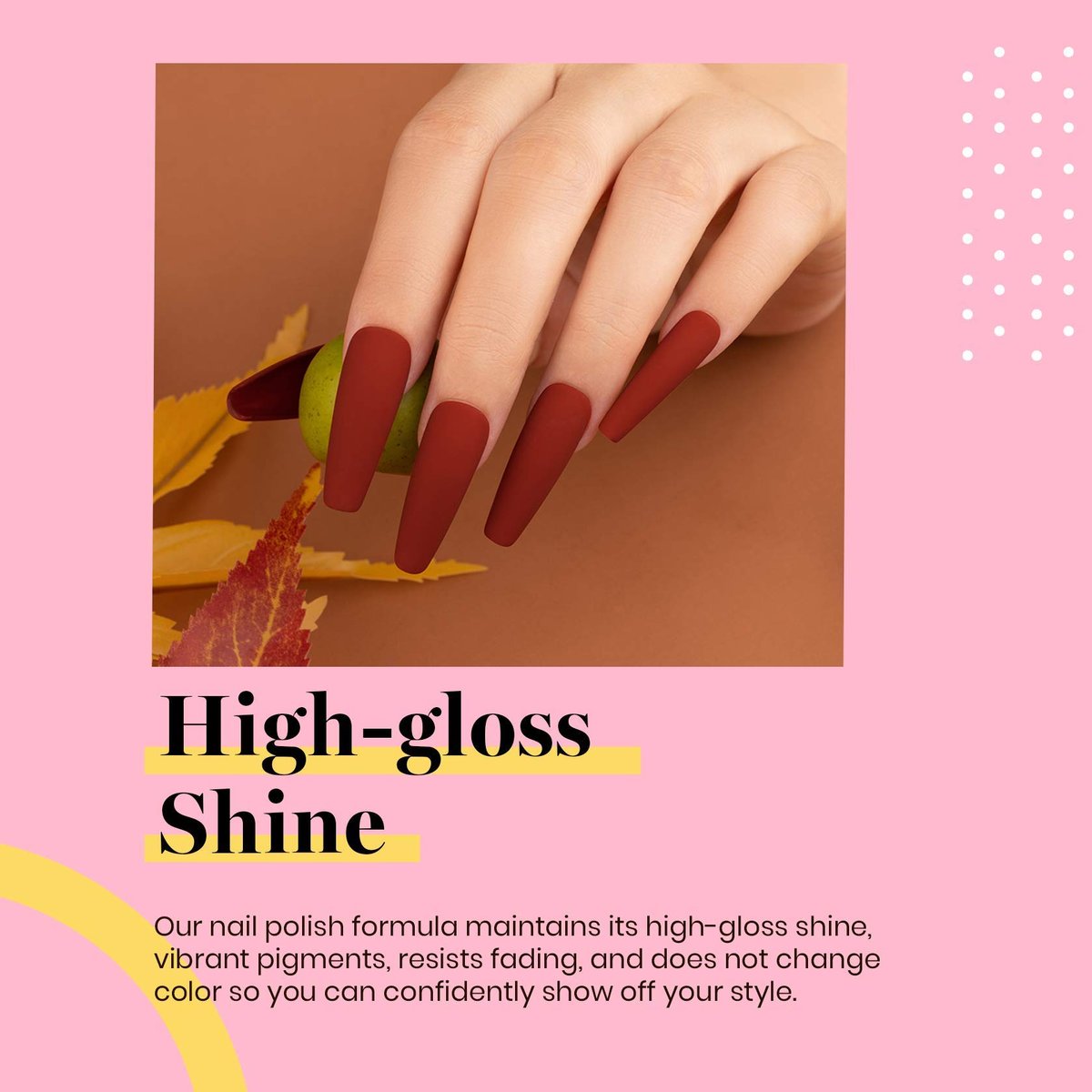 Beetles Burgundy Red Gel Polish – Blanchett Maroon 15ml Dark Plum Red Color UV Soak Off Nail Polish for DIY Manicure at Home - görsel 7