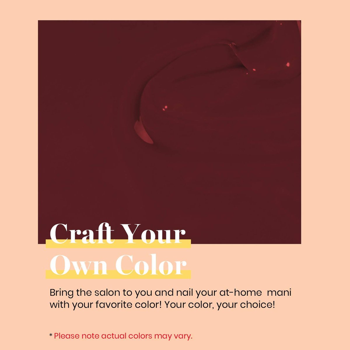 Beetles Burgundy Red Gel Polish – Blanchett Maroon 15ml Dark Plum Red Color UV Soak Off Nail Polish for DIY Manicure at Home - görsel 5