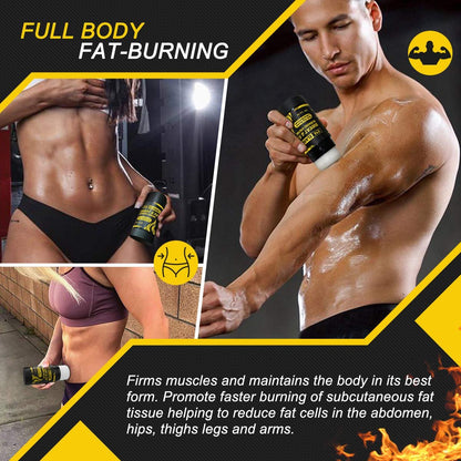 ELAIMEI Fat Burning Sweat Cream – Hot Gel Weight Loss Enhancer for Belly, Slimming & Anti-Cellulite for Women and Men