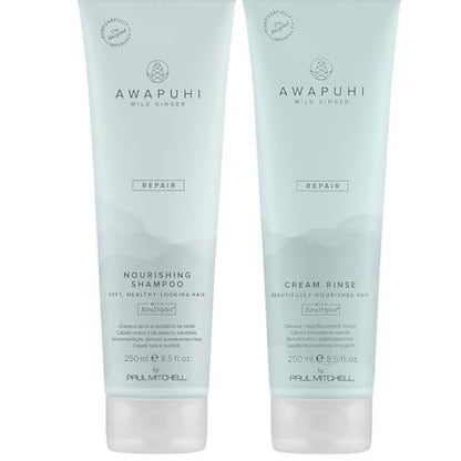 Awapuhi Wild Ginger Paul Mitchell Repair Gift Set - Shampoo & Conditioner Avelisse