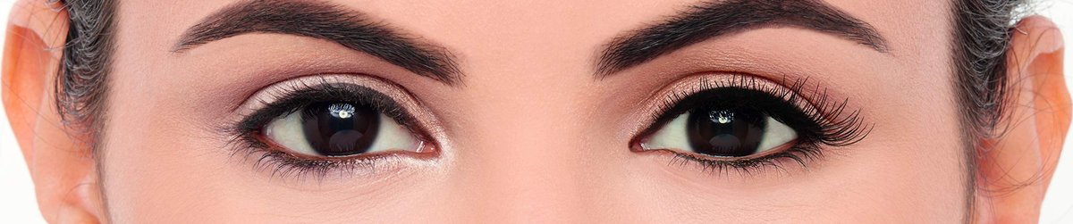 Eylure Fluttery Light 008 Multipack False Lashes - Black, Latex-Free Look Avelisse