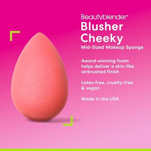 Beautyblender Cheeky Beautyblusher - Cream & Powder Blush Blender Makeup Sponge Avelisse