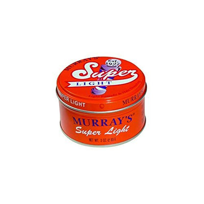 Murray's Super Light Pomade for Men and Women - Lightweight Hair Styling, 3 oz