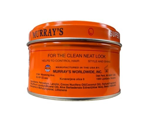 Murray's Super Light Pomade for Men and Women - Lightweight Hair Styling, 3 oz - görsel 4