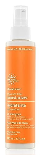 Earth Science Almond Aloe Fragrance Free Facial Moisturizer - 5.07 fl oz, Gentle Daily Hydration for Sensitive Skin Avelisse