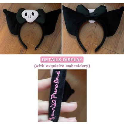 Cute Plush Ears Headband - Kawaii Hairpin for Halloween, Anime Cosplay & Everyday Fun