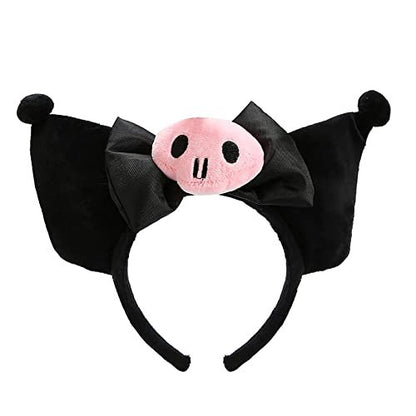 Cute Plush Ears Headband - Kawaii Hairpin for Halloween, Anime Cosplay & Everyday Fun