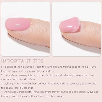Vishine No Wipe Top Coat Gel Nail Polish – 15ml High Gloss Shine Finish, Long Lasting for Home DIY Manicure
