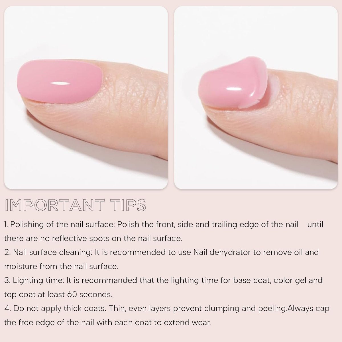 Vishine No Wipe Top Coat Gel Nail Polish – 15ml High Gloss Shine Finish, Long Lasting for Home DIY Manicure - görsel 15