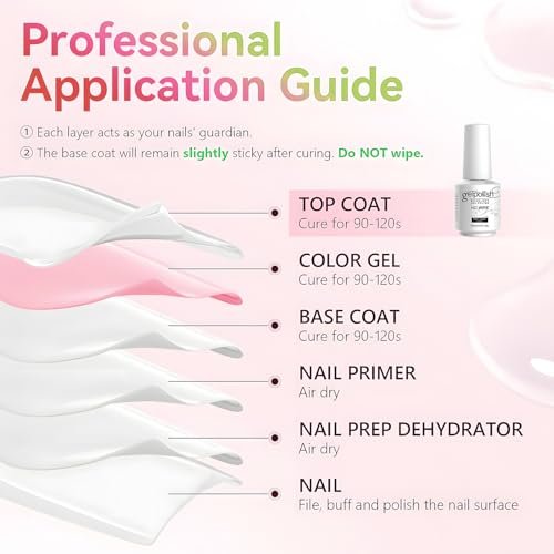 Vishine No Wipe Top Coat Gel Nail Polish – 15ml High Gloss Shine Finish, Long Lasting for Home DIY Manicure - görsel 10