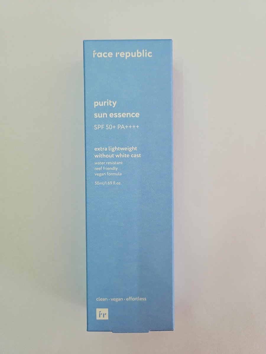 Face Republic Purity Sun Essence SPF50+ Broad Spectrum UV Protection, 50ml (1.69fl.oz.) - Vegan, Reef Safe, Cruelty Free, No White Cast, Water Resistant, Non-greasy Korean Sunscreen Avelisse
