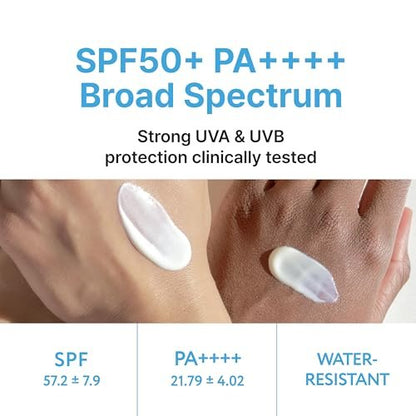 Face Republic Purity Sun Essence SPF50+ Broad Spectrum UV Protection, 50ml (1.69fl.oz.) - Vegan, Reef Safe, Cruelty Free, No White Cast, Water Resistant, Non-greasy Korean Sunscreen Avelisse