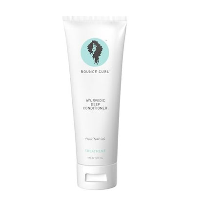 Bounce Curl Ayurvedic Deep Conditioner – Protein-Free Deep Treatment with Amla, Shikakai & Baobab Oil for Hydration & Shine – 8 oz Avelisse