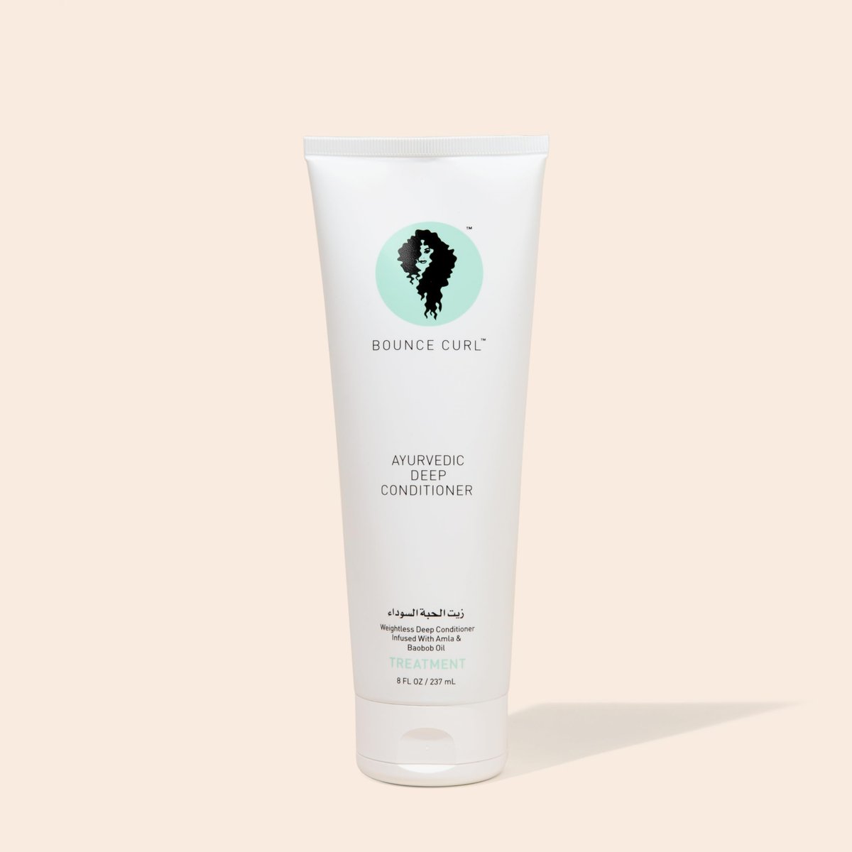 Bounce Curl Ayurvedic Deep Conditioner – Protein-Free Deep Treatment with Amla, Shikakai & Baobab Oil for Hydration & Shine – 8 oz Avelisse