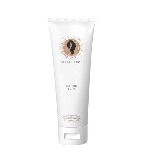 Bounce Curl Defining Butta - Moisturizing Butter Cream with Murumuru Butter & Baobab Oil for Wash & Go's or Twist-Outs, Extra Moisture, 8 fl oz Avelisse
