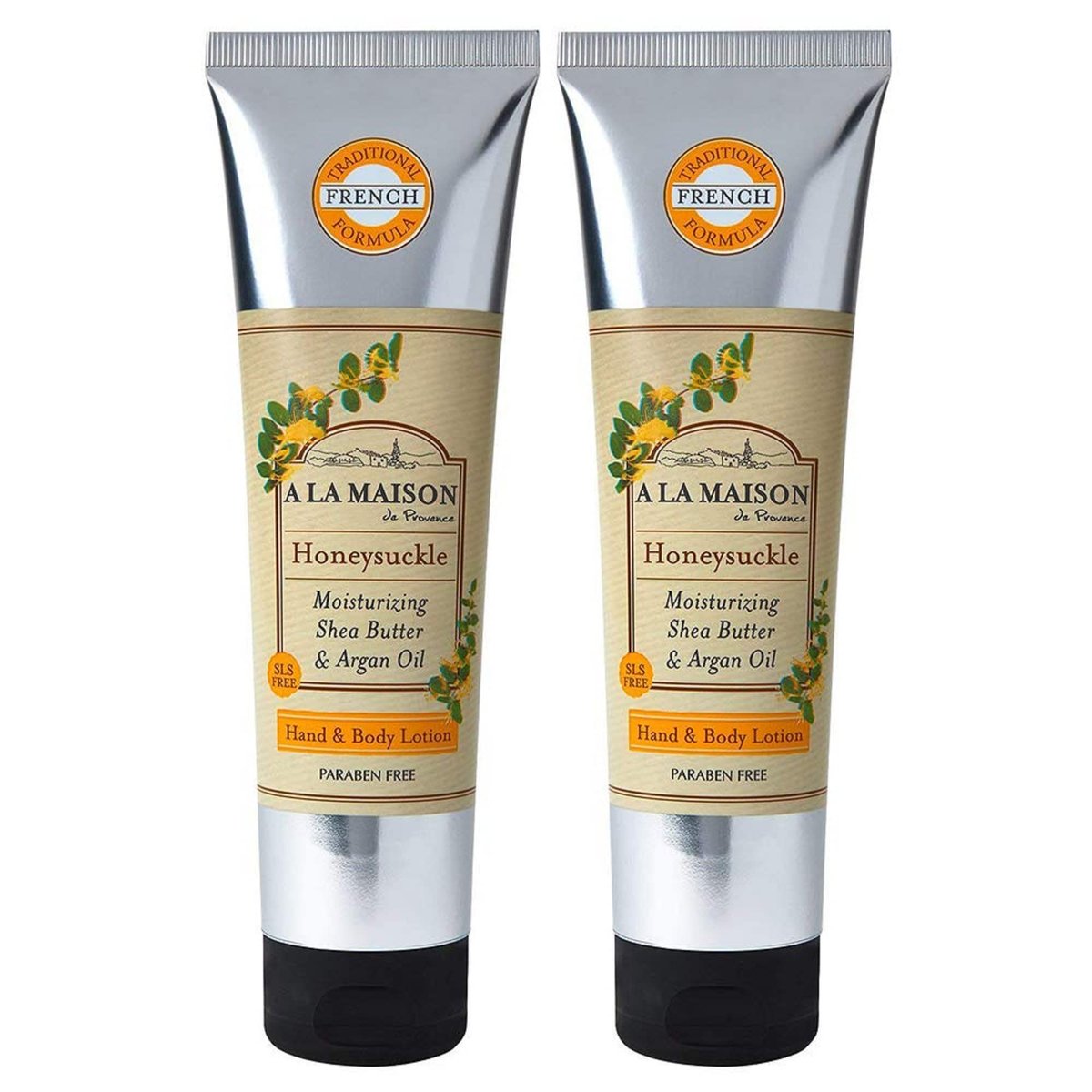 A LA MAISON Moisturizing Lotion, Honeysuckle (8 oz) - 2 Pack Avelisse