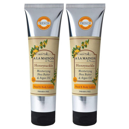 A LA MAISON Moisturizing Lotion, Honeysuckle (8 oz) - 2 Pack Avelisse
