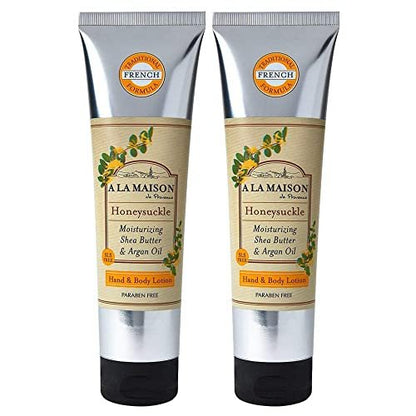 A LA MAISON Moisturizing Lotion, Honeysuckle (8 oz) - 2 Pack Avelisse