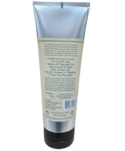 A LA MAISON De Provence Hand and Body Lotion – Natural Moisturizing Lotion with Argan Oil and Shea Butter for Dry Skin, Paraben & Phthalate Free, Fresh Sea Salt Scent, 8 Fl Oz (Pack of 2) Avelisse
