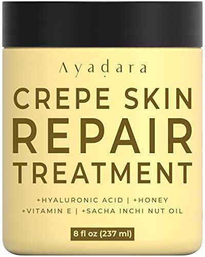 AYADARA Crepey Skin Repair Cream 8oz – Firming Lotion for Loose Skin, Collagen Body Cream for Tightening Arms, Legs, Face & Neck Avelisse