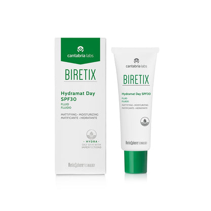Biretix Hydramat Day SPF30 Fluid 50ml – Matte Hydration & Sun Protection