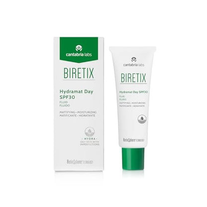Biretix Hydramat Day SPF30 Fluid 50ml – Matte Hydration & Sun Protection