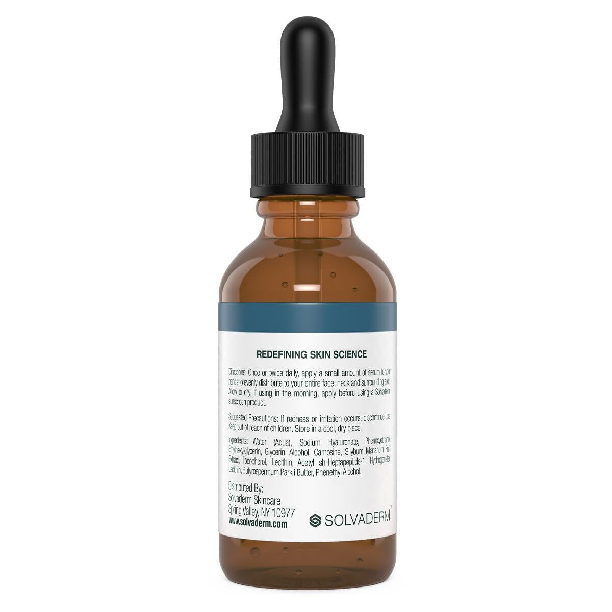 Solvaderm Excelagene Hyaluronic Acid Serum – Dual-Molecule Hydration Boost – Plumps, Firms & Smooths Fine Lines – Lightweight, Fast-Absorbing Anti-Aging Moisturizer for All Skin Types - görsel 4