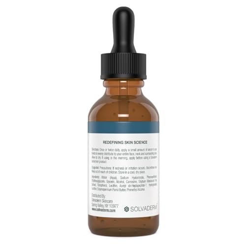 Solvaderm Excelagene Hyaluronic Acid Serum – Dual-Molecule Hydration Boost – Plumps, Firms & Smooths Fine Lines – Lightweight, Fast-Absorbing Anti-Aging Moisturizer for All Skin Types - görsel 5