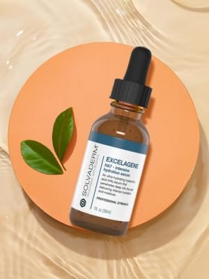 Solvaderm Excelagene Hyaluronic Acid Serum – Dual-Molecule Hydration Boost – Plumps, Firms & Smooths Fine Lines – Lightweight, Fast-Absorbing Anti-Aging Moisturizer for All Skin Types - görsel 3