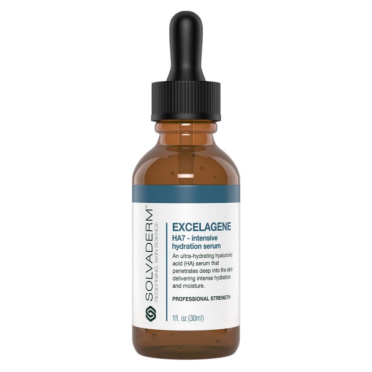 Solvaderm Excelagene Hyaluronic Acid Serum – Dual-Molecule Hydration Boost – Plumps, Firms & Smooths Fine Lines – Lightweight, Fast-Absorbing Anti-Aging Moisturizer for All Skin Types - görsel 1