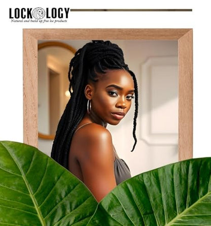 Peppermint Tea Tree Loc Oil for Dreads & Locs - Natural Dreadlock Hair Products, Black Owned Avelisse