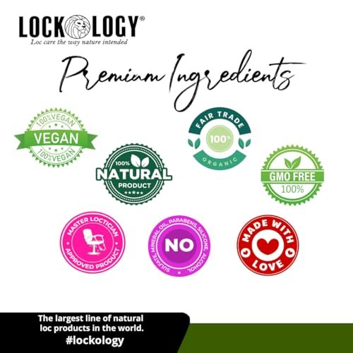 Peppermint Tea Tree Loc Oil for Dreads & Locs - Natural Dreadlock Hair Products, Black Owned Avelisse