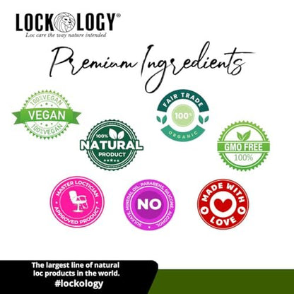 Peppermint Tea Tree Loc Oil for Dreads & Locs - Natural Dreadlock Hair Products, Black Owned Avelisse