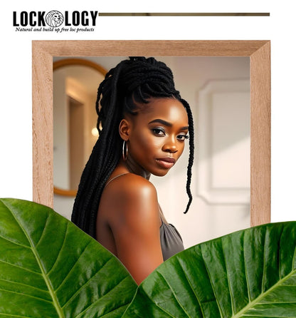Peppermint Tea Tree Loc Oil for Dreads & Locs - Natural Dreadlock Hair Products, Black Owned Avelisse