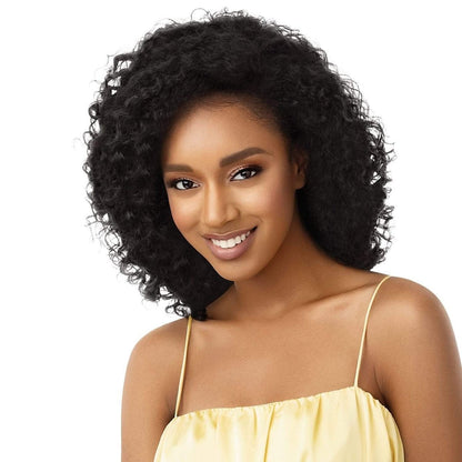 Outre Converti Cap Hair Wig Beach Babe - Jet Black 1 - Synthetic Wig for Women