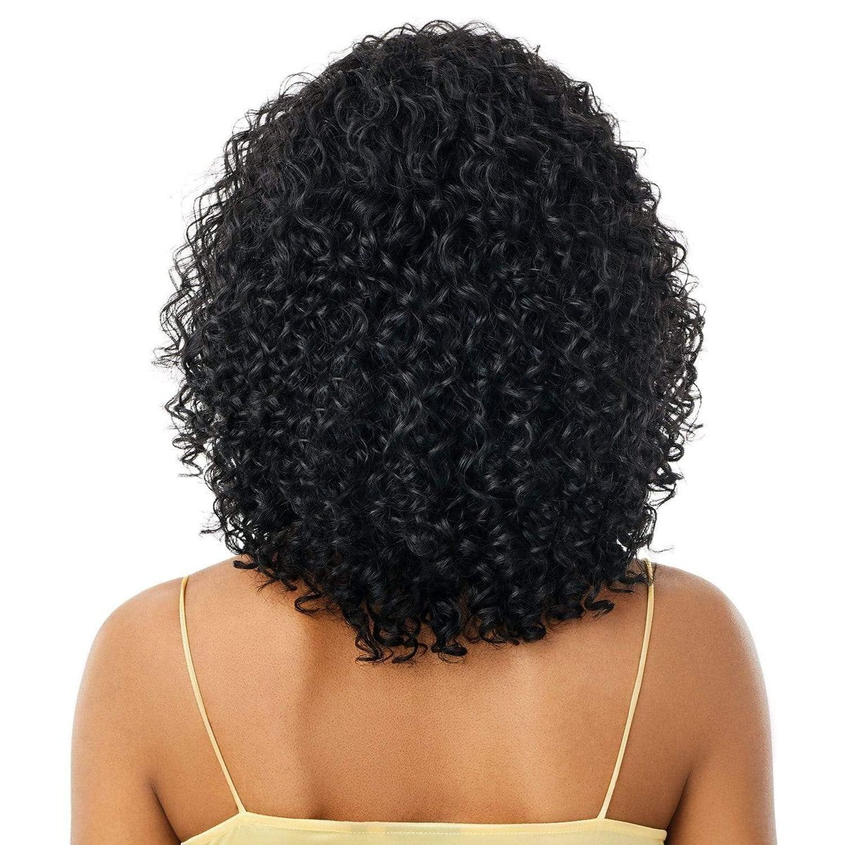Outre Converti Cap Hair Wig Beach Babe - Jet Black 1 - Synthetic Wig for Women - görsel 9
