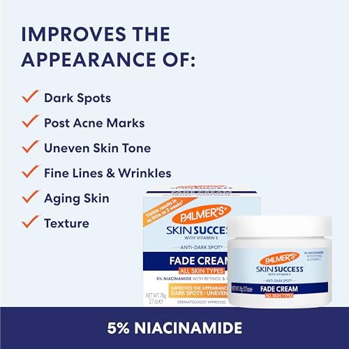 Palmer's Skin Success Anti-Dark Spot Fade Cream for Dry Skin, 4.4 oz - görsel 8