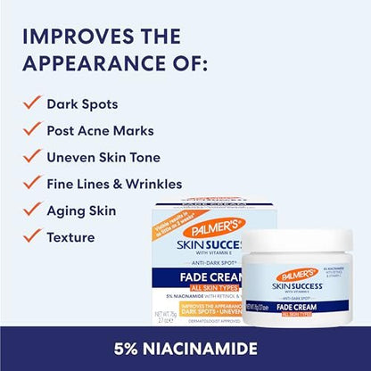 Palmer's Skin Success Anti-Dark Spot Fade Cream for Dry Skin, 4.4 oz