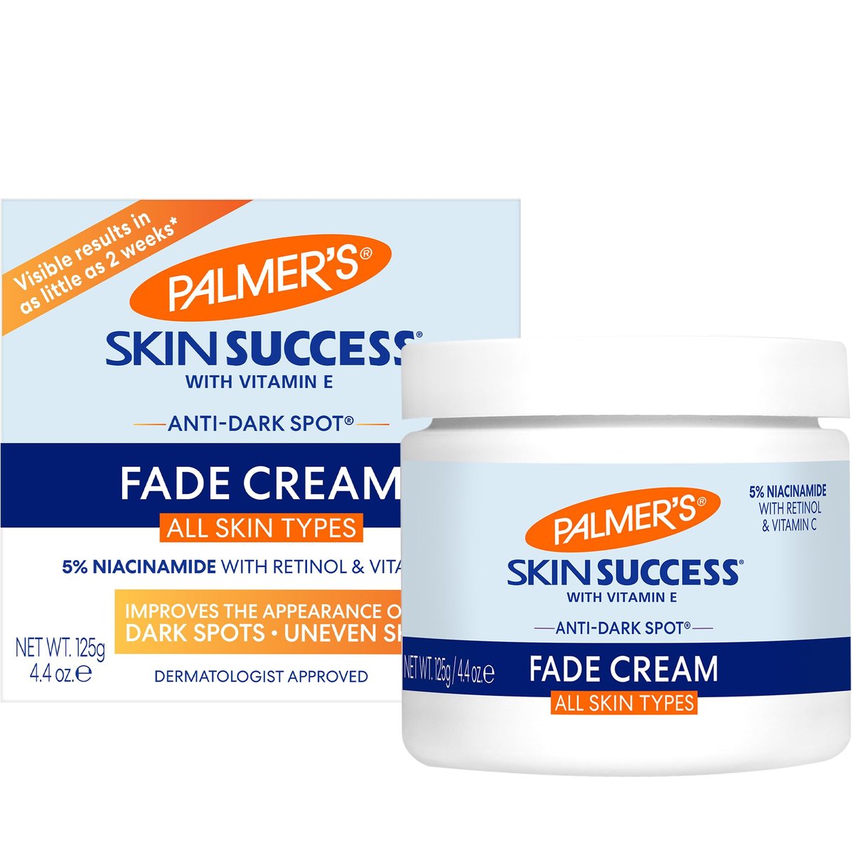 Palmer's Skin Success Anti-Dark Spot Fade Cream for Dry Skin, 4.4 oz - görsel 1
