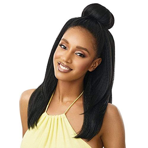 Outre CONVERTI-CAP HAWAIIAN HOTTIE Wig - 1B Off Black - Synthetic Fiber - görsel 6
