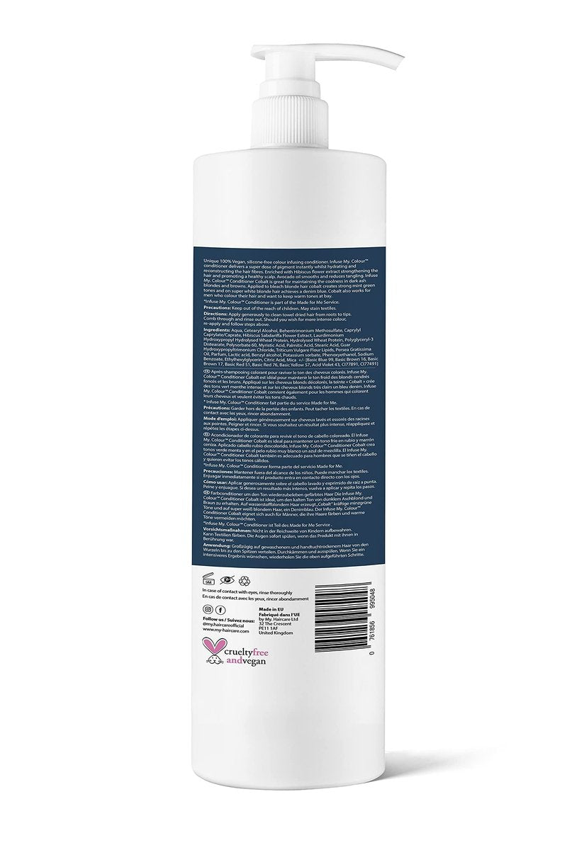 Infuse My Colour Cobalt Conditioner – 35.2 oz | Hydrating Color-Depositing Conditioner for Unisex Use - görsel 3