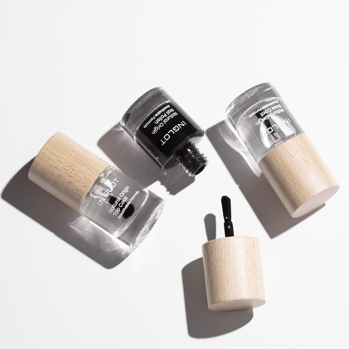 Inglot Natural Origin Top Coat – 8 ml/0.27 US Fl Oz – Long-Lasting Shine & Protection - görsel 9